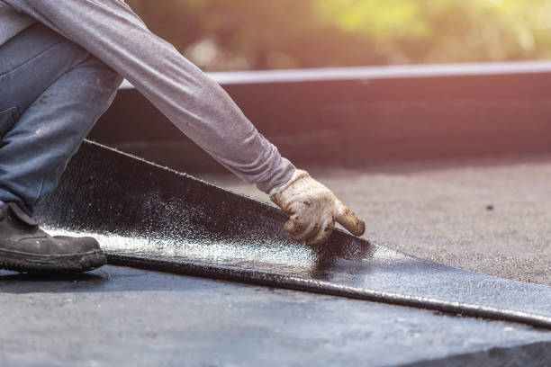 Professional Crawl Space Encapsulation technician working in Wilson, NY